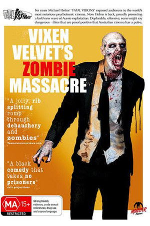 Vixen Velvet's Zombie Massacre Poster