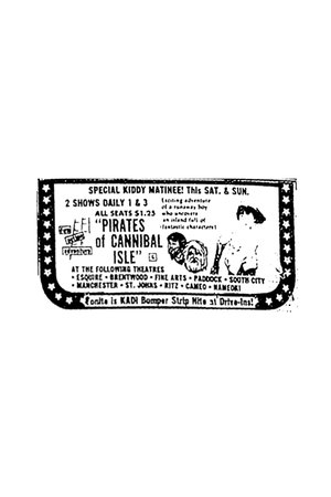 The Rare Blue Apes of Cannibal Isle Poster