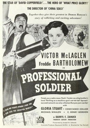 Professional Soldier Poster