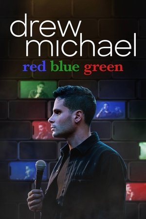 drew michael: red blue green Poster