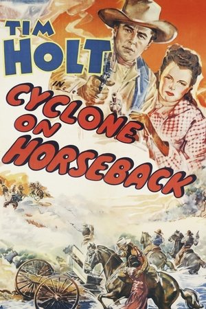 Cyclone on Horseback Poster