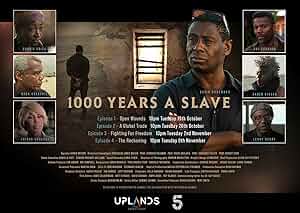 1000 Years a Slave Poster